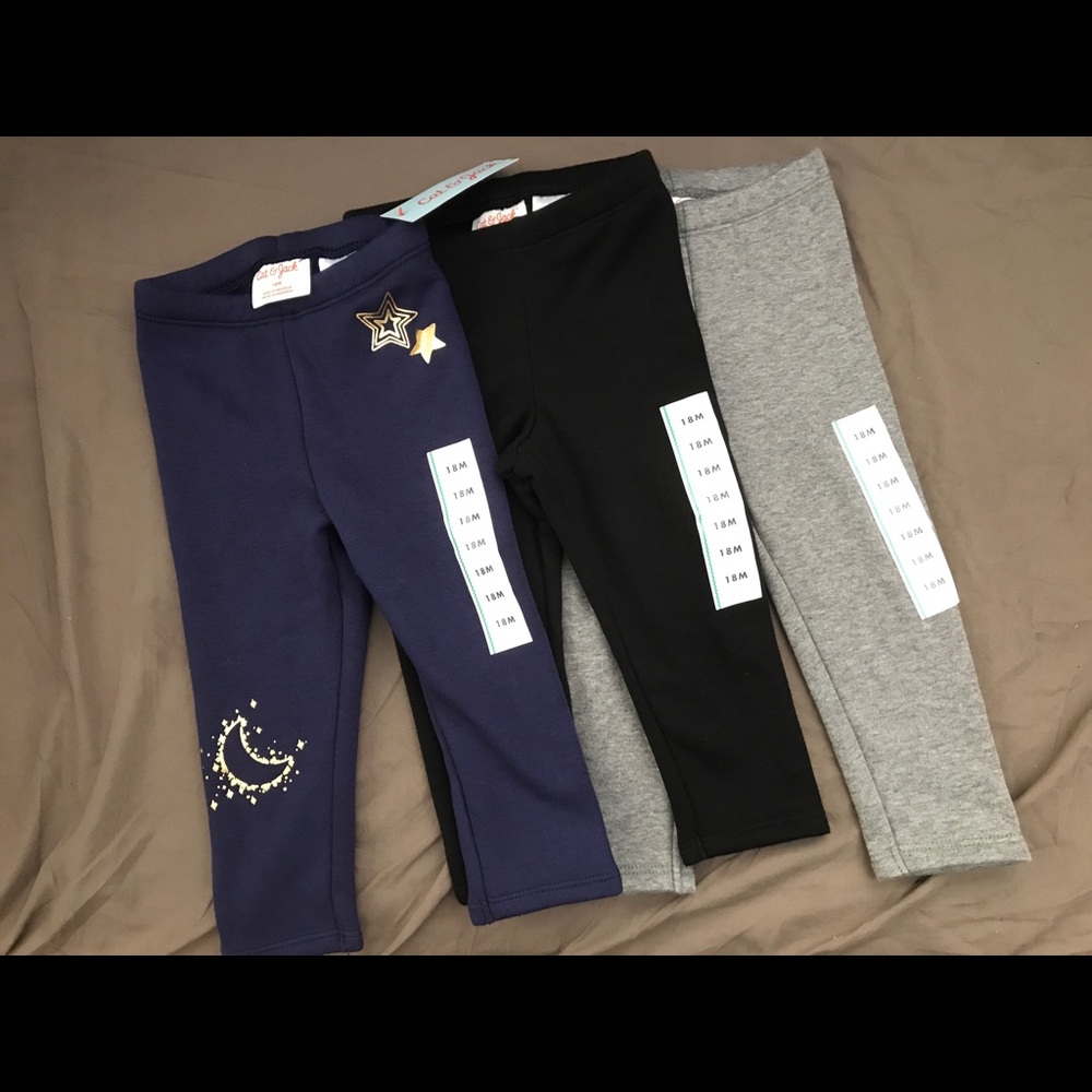 Cat & Jack Leggings 3-pack